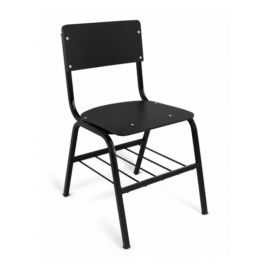 SILLA DE TRPLAY CON LAMINADO PLASTICO Y PARRILLA ET-055