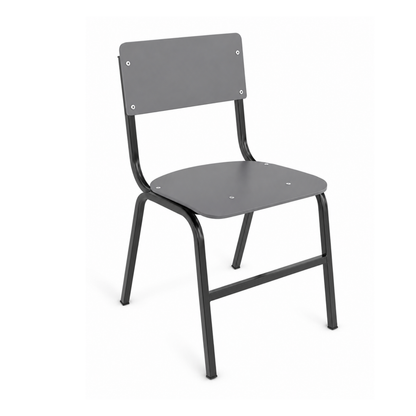 SILLA DE TRIPLAY CON LAMINADO PLASTICO ET-005