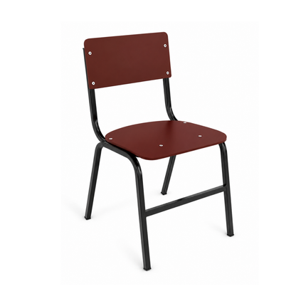 SILLA DE TRIPLAY CON LAMINADO PLASTICO ET-005