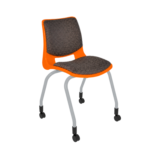 SILLA SECRETARIAL APLILABLE BOLD TAPIZADA PINTADA SBA-100