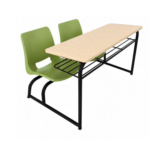 PUPITRE BINARIO EVO CUB. TRIPLAY C/LAM PLASTICO MEDIANO BEM-305