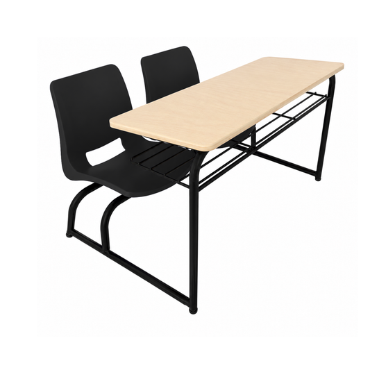 PUPITRE BINARIO EVO CUB. TRIPLAY C/LAM PLASTICO MEDIANO BEM-305