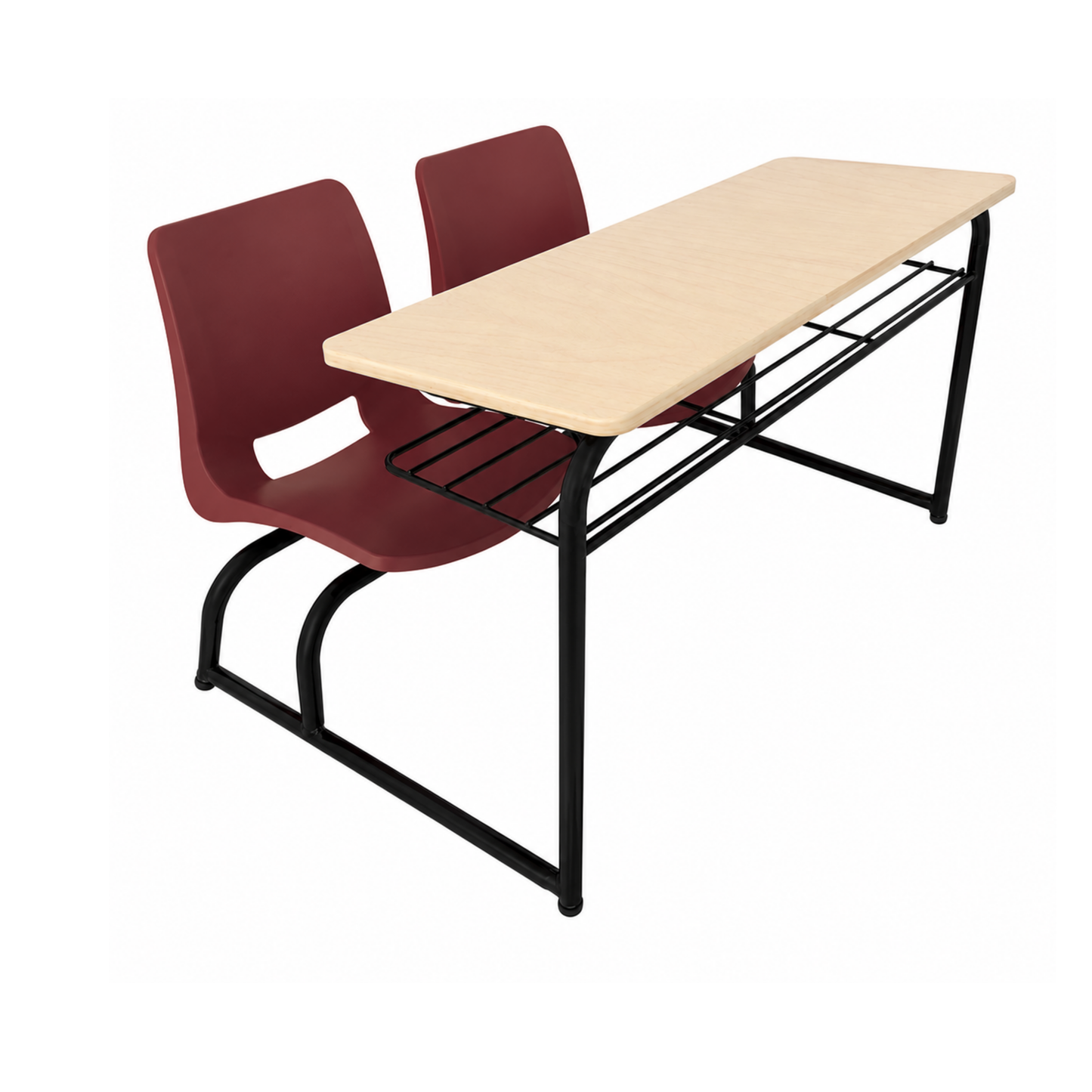 PUPITRE BINARIO EVO CUB. TRIPLAY C/LAM PLASTICO MEDIANO BEM-305