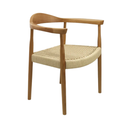 SILLA MONACO CON BRAZO ASIENTO TEJIDO