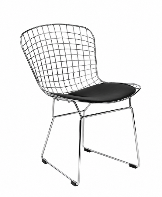 SILLA BERTOIA CROMADA