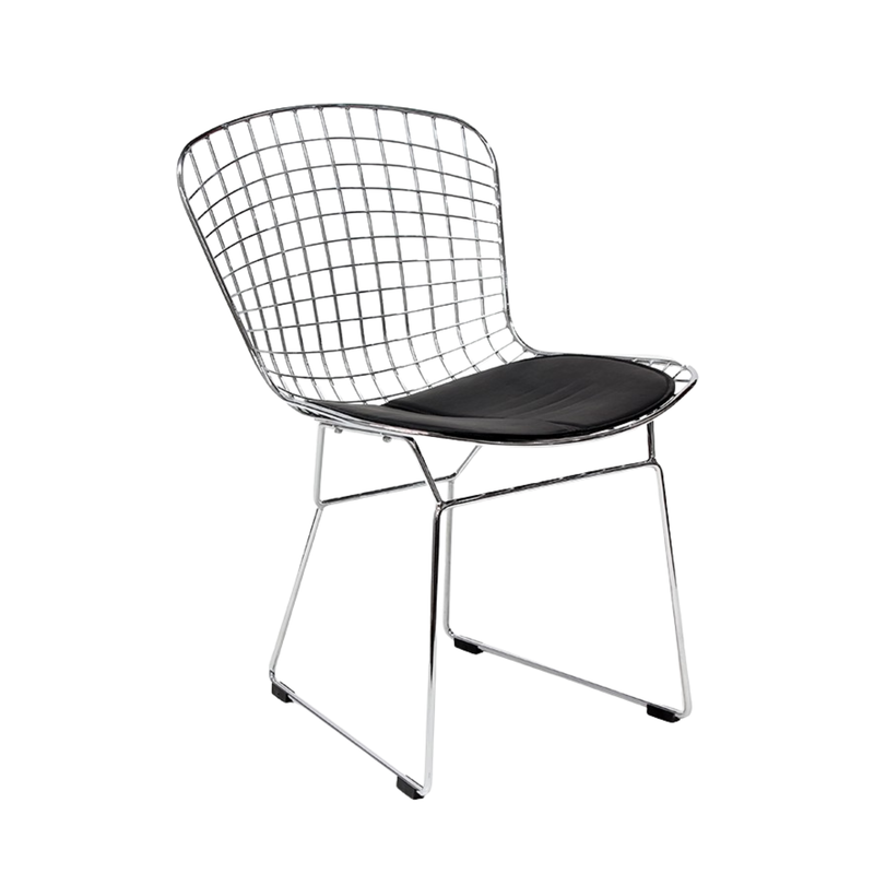 SILLA BERTOIA CROMADA