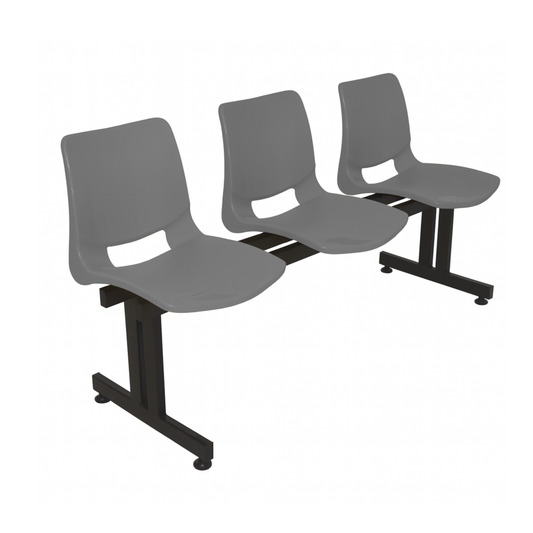BANCA POLY EVO POLIPROPILENO 3 PLAZAS TE3-303