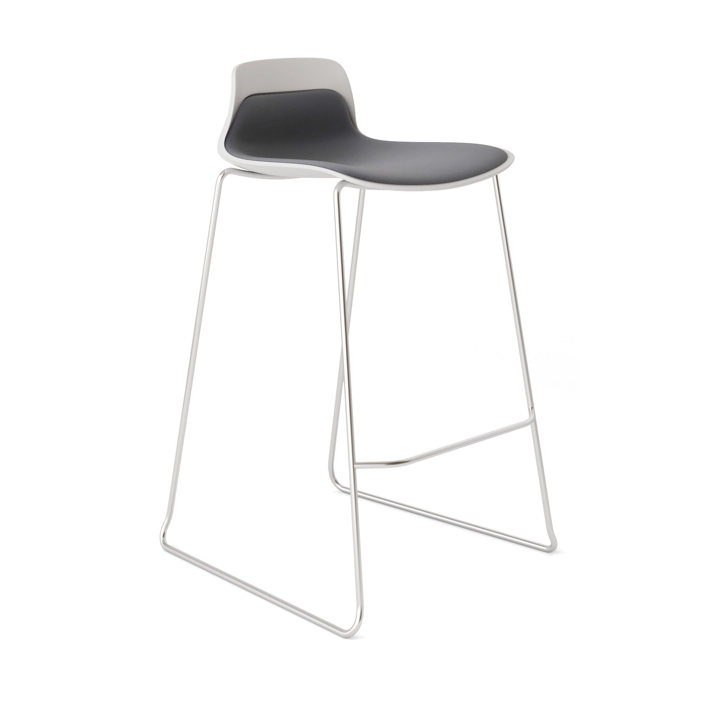 KOLBE GRIS/ROJO BAR STOOL