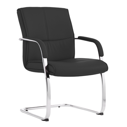 SILLON PARA VISTANTE GREEN LEATHER BM-195-G