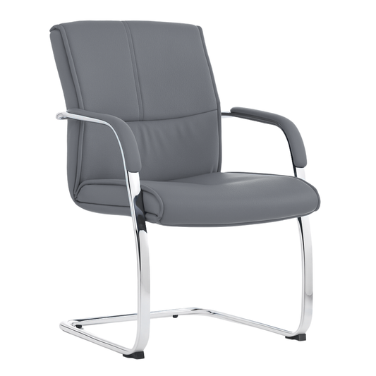 SILLON PARA VISITANTE CON PAD TELA BM-195-T
