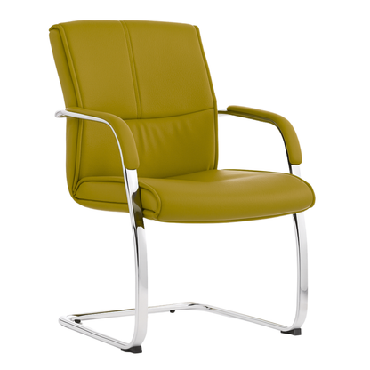 SILLON PARA VISITANTE CON PAD TELA BM-195-T