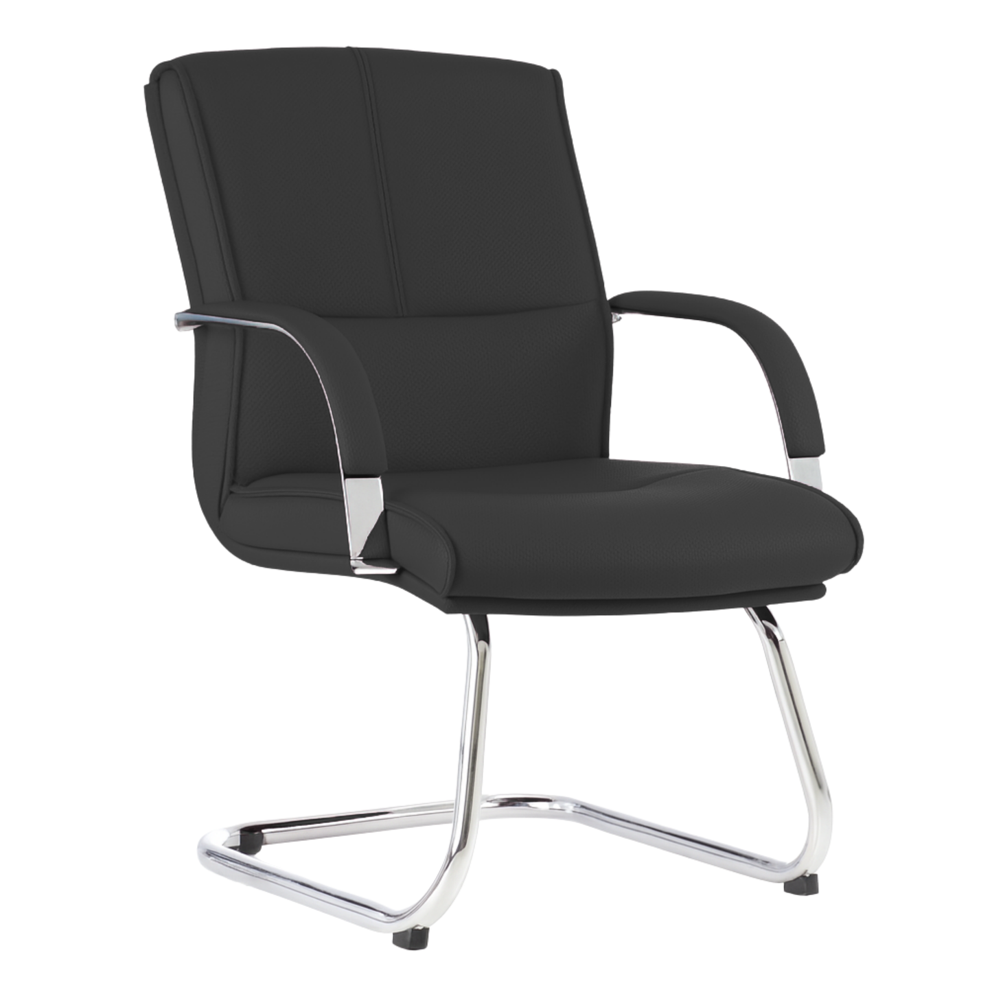 SILLON PARA VISITANTE GREEN LEATHER BM-193-G