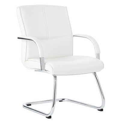 SILLON PARA VISITANTE GREEN LEATHER BM-193-G