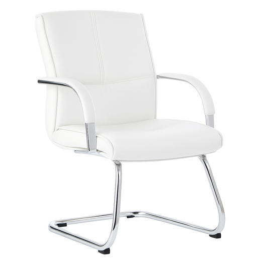 SILLON PARA VISITANTE GREEN LEATHER BM-193-G