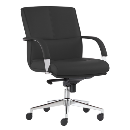 EJECUTIVO RESPALDO MEDIO TELA BM-191-T