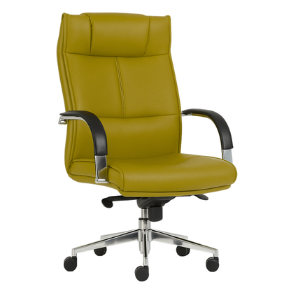 EJECUTIVO RESPALDO ALTO TELA NEW LEATHER BM-190-N