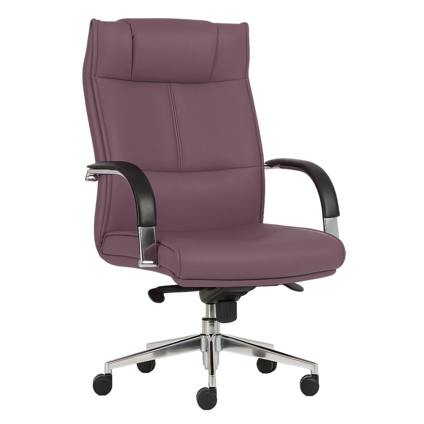 EJECUTIVO RESPALDO ALTO TELA NEW LEATHER BM-190-N