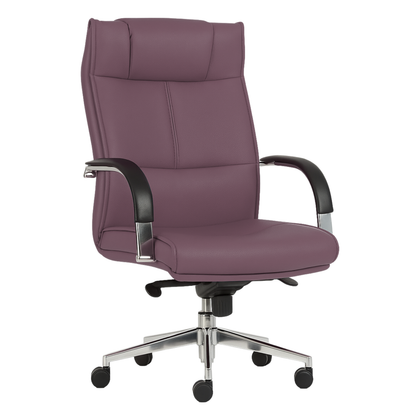 EJECUTIVO RESPALDO ALTO TELA NEW LEATHER BM-190-N