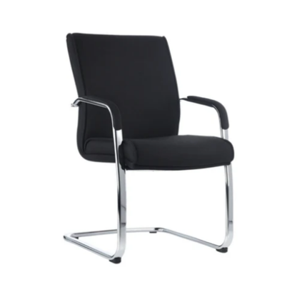 SILLON PARA VISITANTE TELA NEW LEATHER BM-4005-N