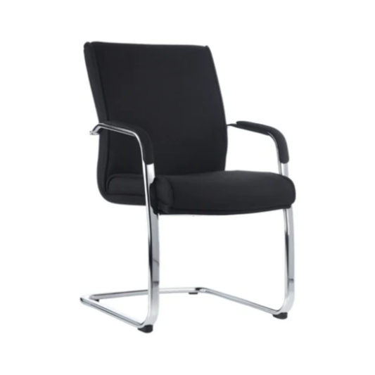 SILLON PARA VISITANTE TELA NEW LEATHER BM-4005-N