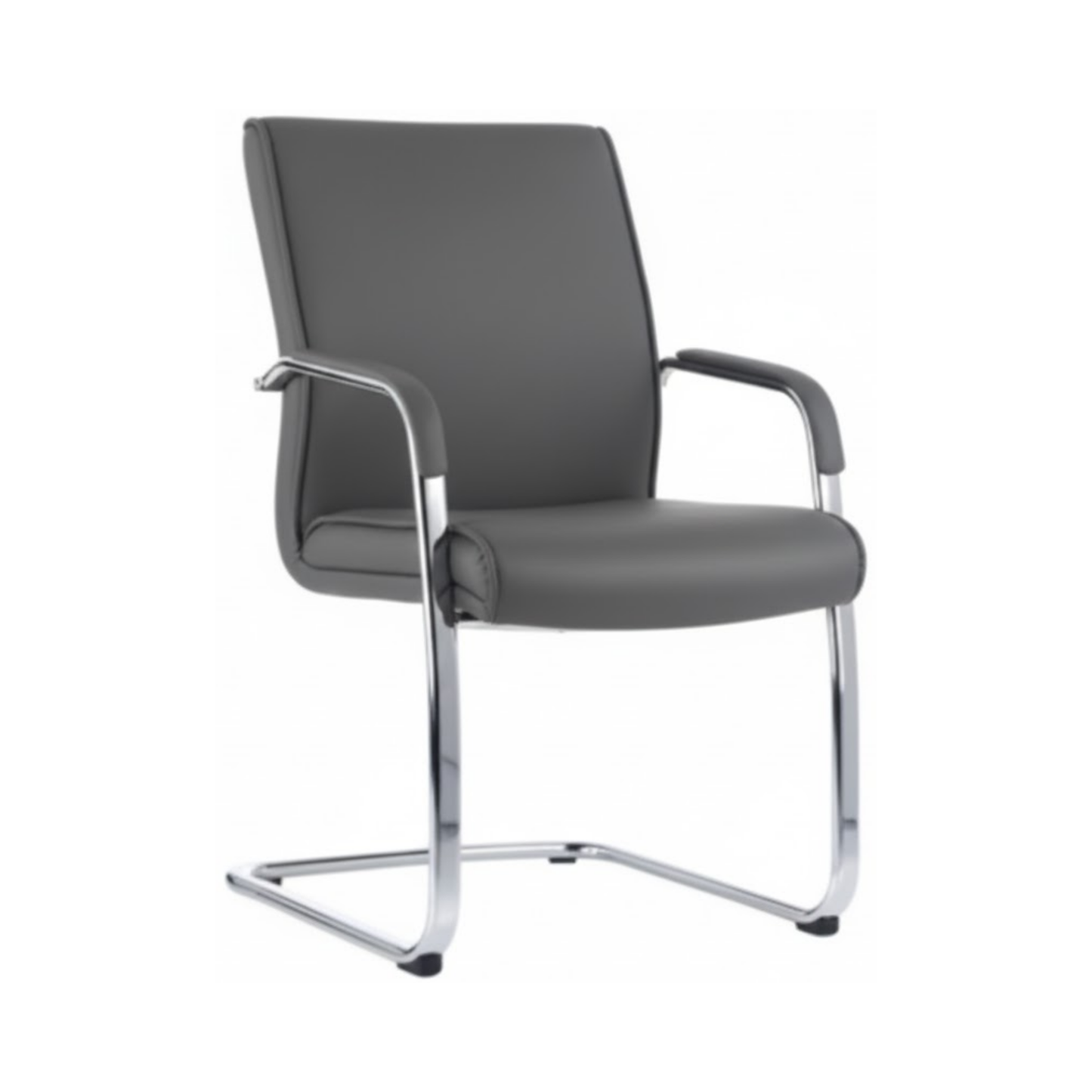 SILLON PARA VISITANTE TELA NEW LEATHER BM-4005-N
