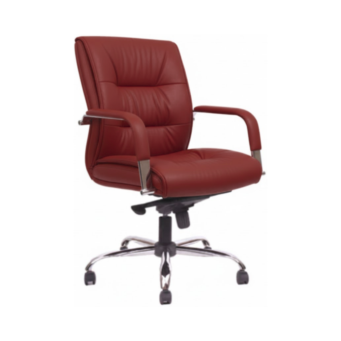 EJECUTIVO RESPALDO MEDIO TELA NEW LEATHER BM-4501-N
