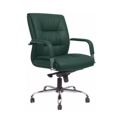 EJECUTIVO RESPALDO MEDIO TELA NEW LEATHER BM-4501-N