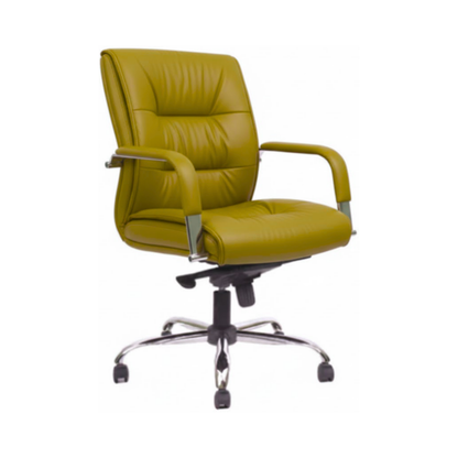 EJECUTIVO RESPALDO MEDIO TELA NEW LEATHER BM-4501-N