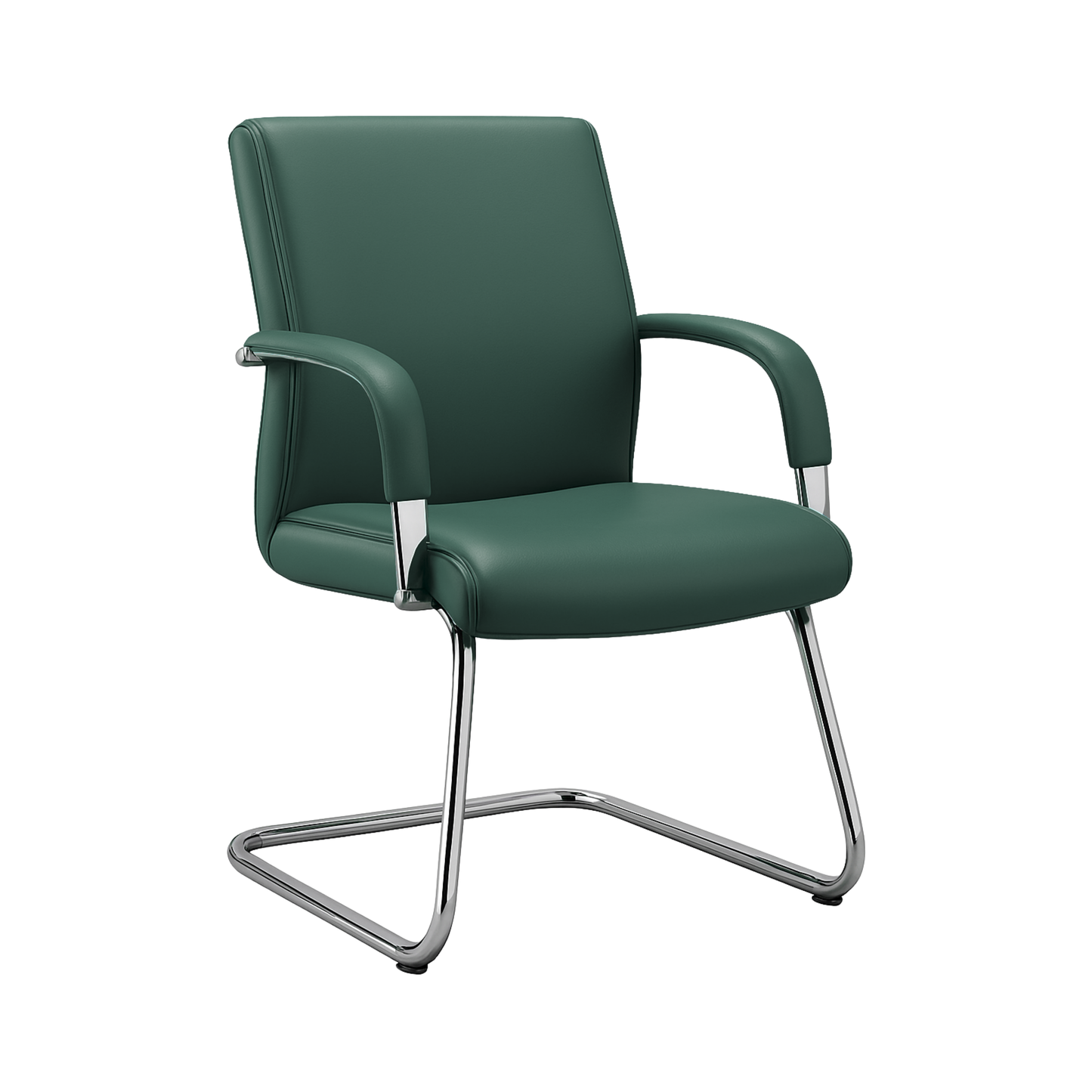 SILLON PARA VISITANTE TELA NEW LEATHER BM-4003-N