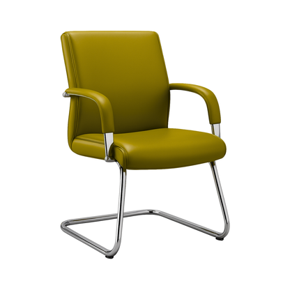 SILLON PARA VISITANTE TELA NEW LEATHER BM-4003-N