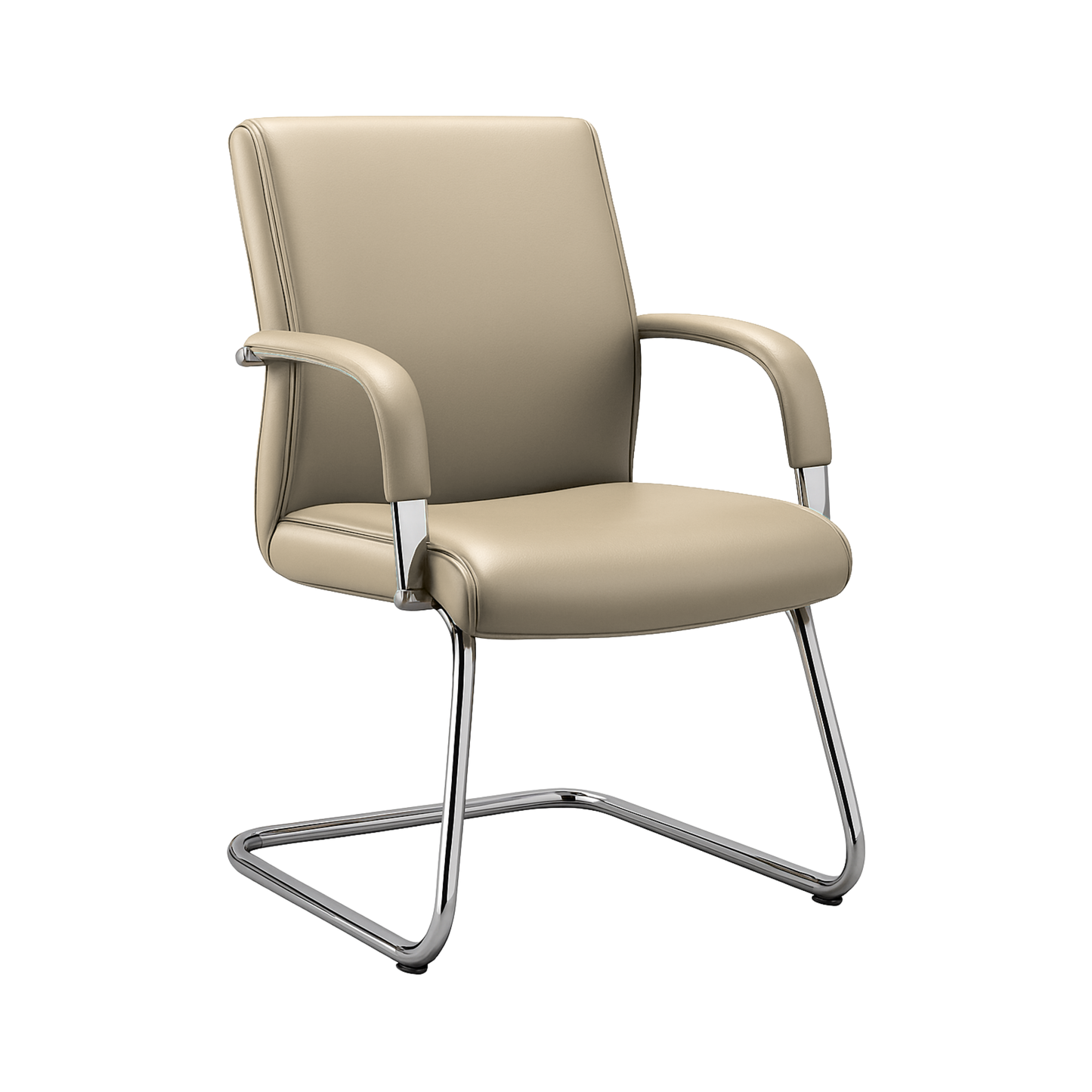 SILLON PARA VISITANTE TELA NEW LEATHER BM-4003-N