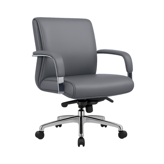 EJECUTIVO RESPLADO BAJO TELA NEW LEATHER BM-4001-N