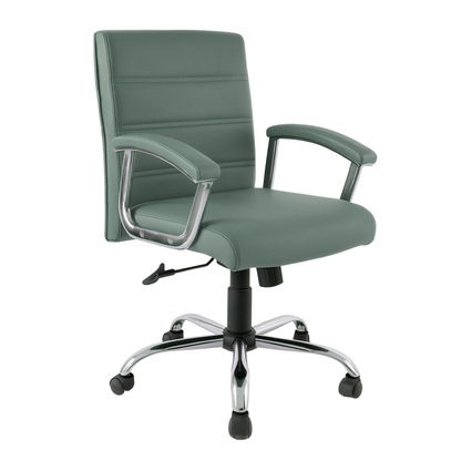 SILLON EJECUTIVO RESPALDO MEDIO TELA BM-1701-MX-T