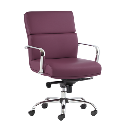 SILLON EJECUTIVO RESPALDO MEDIO TELA BM-1601-T