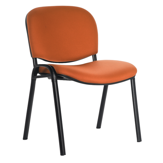 R SILLA PARA VISITANTE ASIENTO Y RESPALDO EN TELA BM-651-R-T