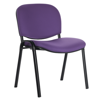 R SILLA PARA VISITANTE ASIENTO Y RESPALDO EN TELA BM-651-R-T