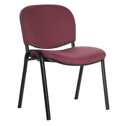 R SILLA PARA VISITANTE ASIENTO Y RESPALDO EN TELA BM-651-R-T