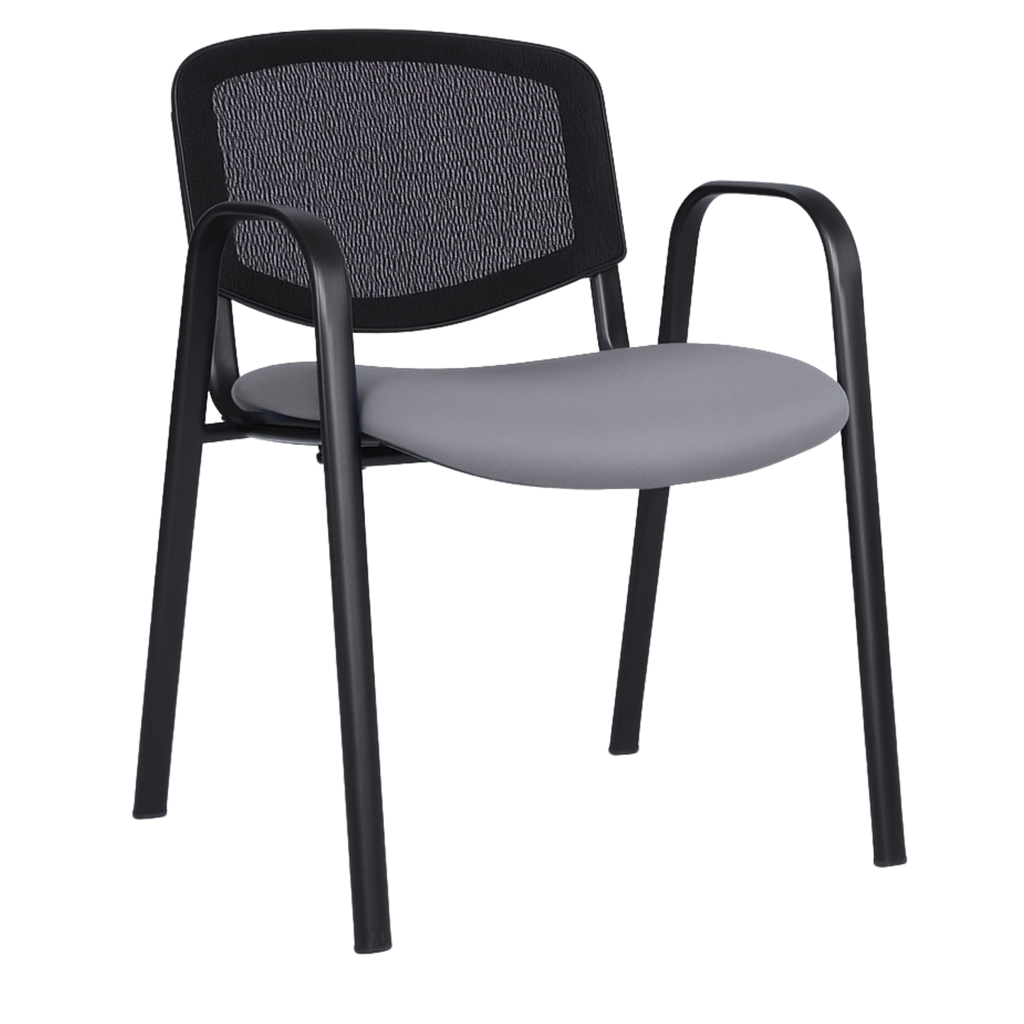 SILLA PARA VISITANTE BM-650-R-NET-N