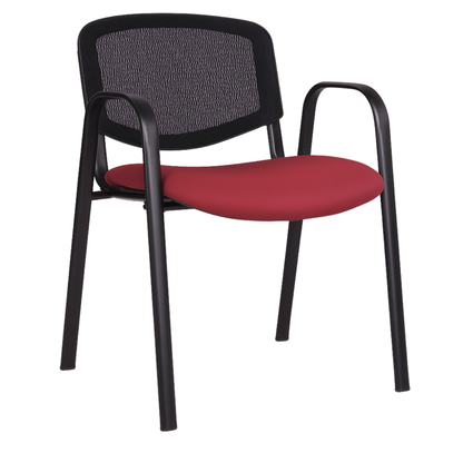 SILLA PARA VISITANTE BM-650-R-NET-N