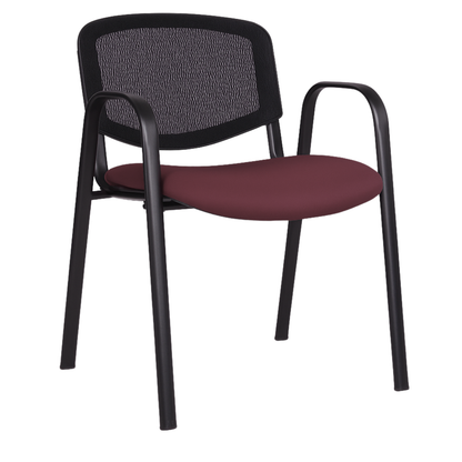 SILLA PARA VISITANTE BM-650-R-NET-N