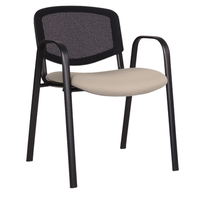 SILLA PARA VISITANTE BM-650-R-NET-N