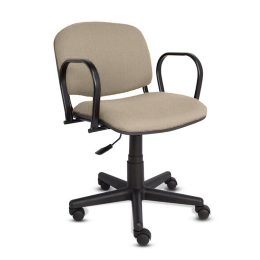 SILLA SECRETARIAL ISO CON BRAZOS SI-100