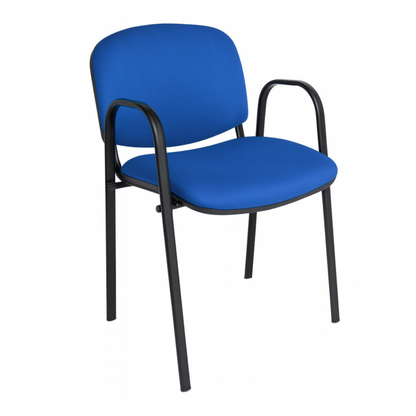 SILLA DE VISITA ISO PINTADA CON BRAZOS VI-110
