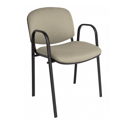 SILLA DE VISITA ISO PINTADA CON BRAZOS VI-110