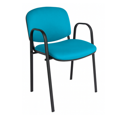SILLA DE VISITA ISO PINTADA CON BRAZOS VI-110