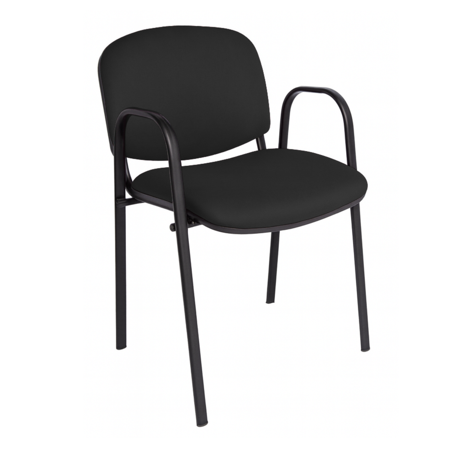 SILLA DE VISITA ISO PINTADA CON BRAZOS VI-110