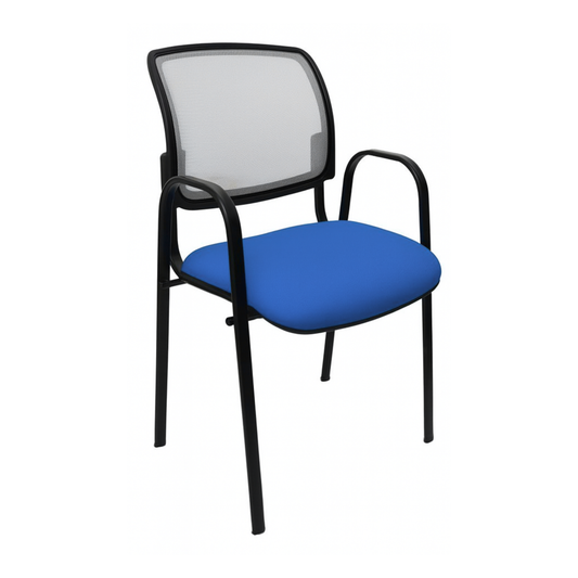 SILLA DE VISITA MESH CON BRAZOS VM-110