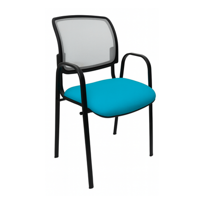 SILLA DE VISITA MESH CON BRAZOS VM-110