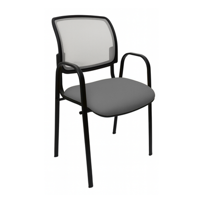 SILLA DE VISITA MESH CON BRAZOS VM-110