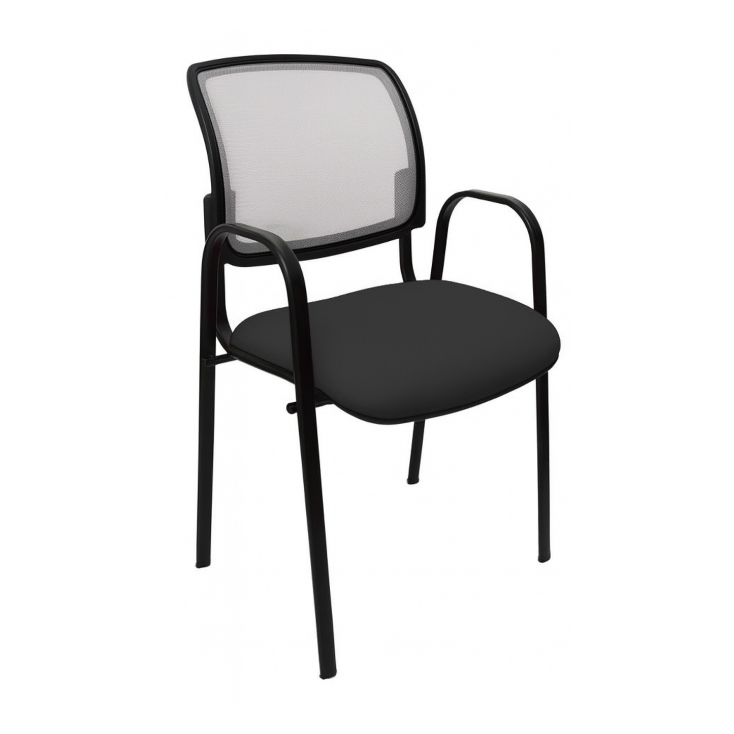 SILLA DE VISITA MESH CON BRAZOS VM-110